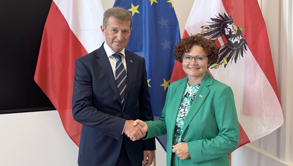 Ireneusz Ras und Elisabeth Zehetner / BMWET